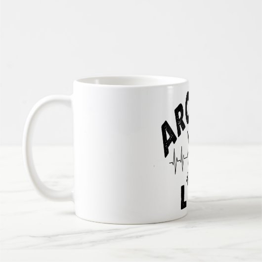 Archery Life Kaffeetasse (Links)