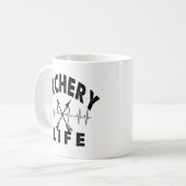 Archery Life Kaffeetasse (Vorderseite Links)