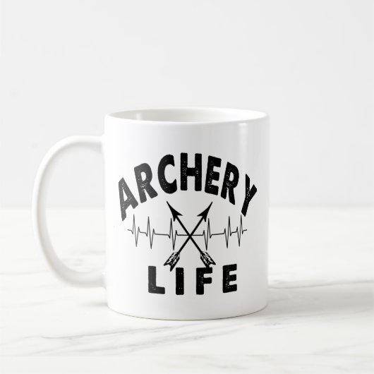 Archery Life Kaffeetasse (Links)