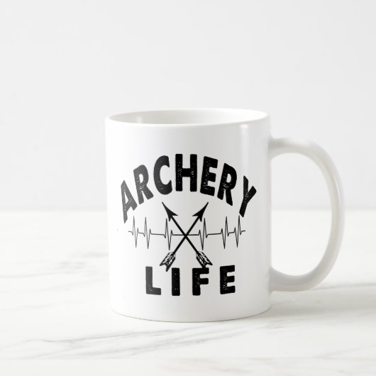 Archery Life Kaffeetasse (Rechts)