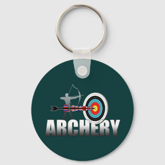 Archery London Target Archers Artwork Schlüsselanhänger