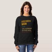 Archery Mama Definition Proud Archery Mama Sweatshirt (Vorne ganz)