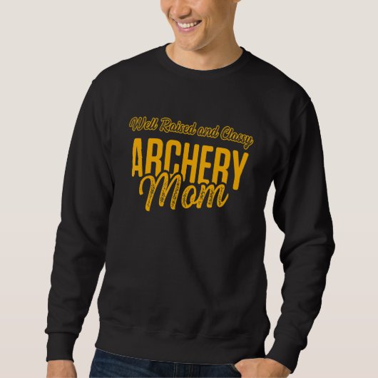 Archery Mama Mutter 38 Sweatshirt (Vorderseite)