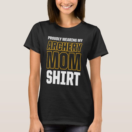 Archery Mama Mutter 9 T-Shirt (Vorderseite)