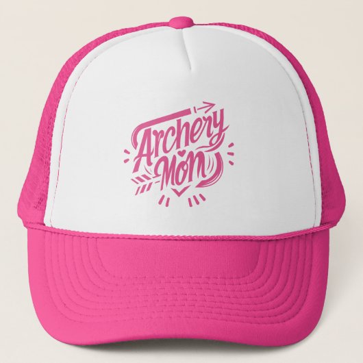 Archery Mama Trucker Hat Truckerkappe (Vorderseite)