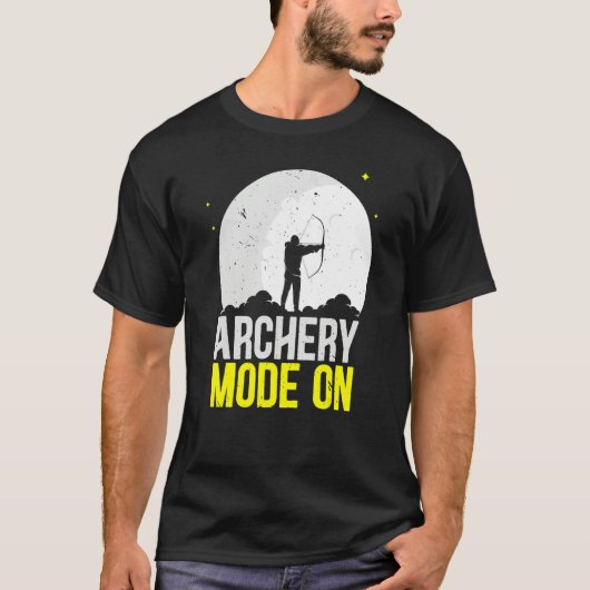 Archery Mode On Bow Arrow Shooting Sport Archer T-Shirt (Vorderseite)