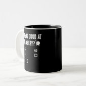 Archery Sarcasm Quote Archer Bow Jagdtyp Zweifarbige Tasse (Vorderseite Links)