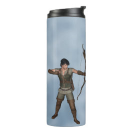 Archery Sport Archer Jäger Personalisieren Thermosbecher