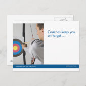 Archery Sportscard Postkarte (Vorne/Hinten)