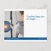 Archery Sportscard Postkarte (Vorderseite)