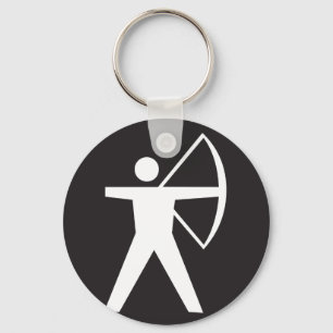 Archery Symbol Keychain Schlüsselanhänger
