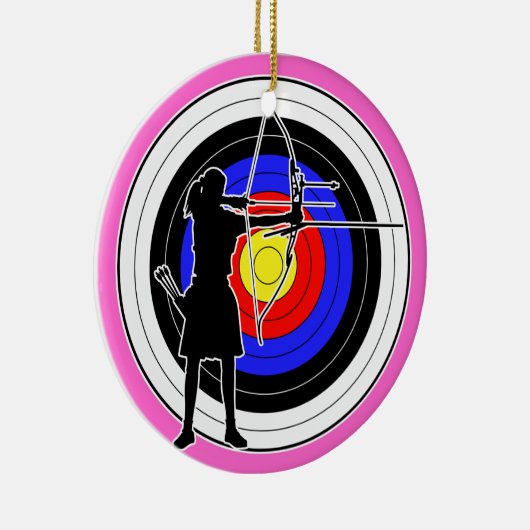 Archery & target 02 keramikornament (Rechts)