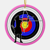 Archery & target 02 keramikornament (Vorne)