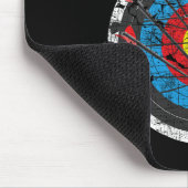 Archery Target - Archer Bowman Bow Junting Bowhunt Mousepad (Ecke)