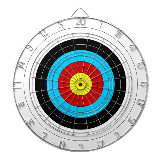 Archery Target Dart Board Dartscheibe (vorne)