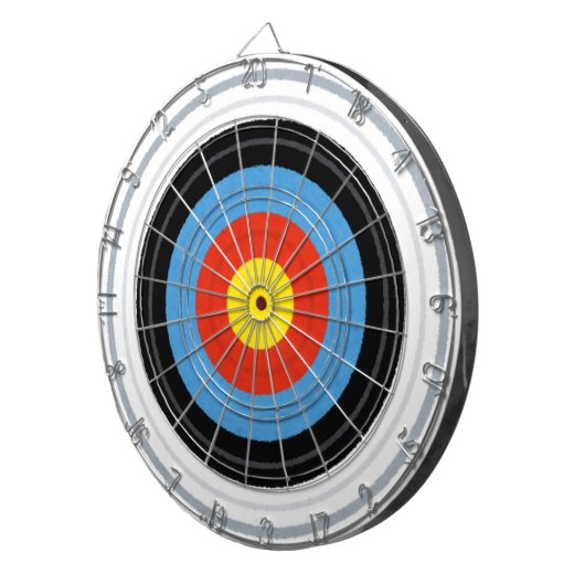Archery Target Dartboard Dartscheibe (Vorderseite rechts)