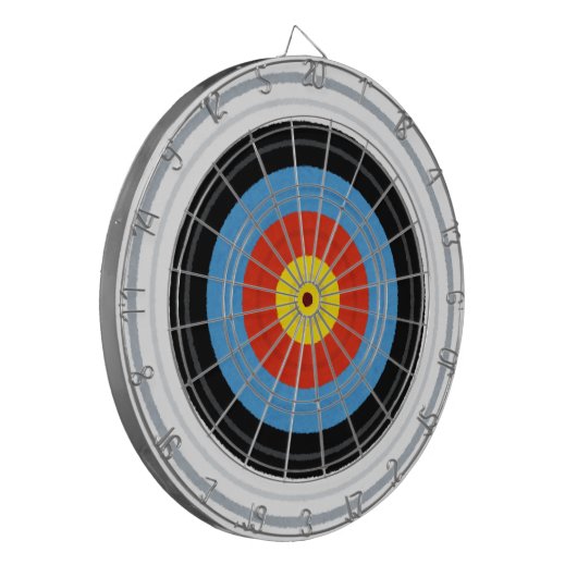 Archery Target Dartboard Dartscheibe (Vorderseite Links)