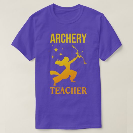 Archery Teacher T-Shirt (Design vorne)