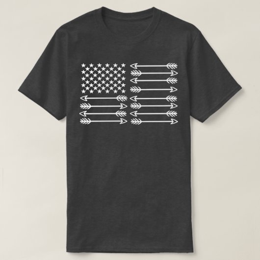 Archery USA Flag T-Shirt (Design vorne)