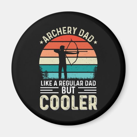 Archery Vater Magnet (Vorne)