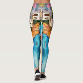 "Arches by Sea" Leggings (Rückseite)