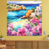 "Arches by Sea" Leinwanddruck (Insitu (Wohnzimmer))