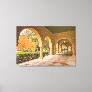 Arches Hallway Leinwanddruck