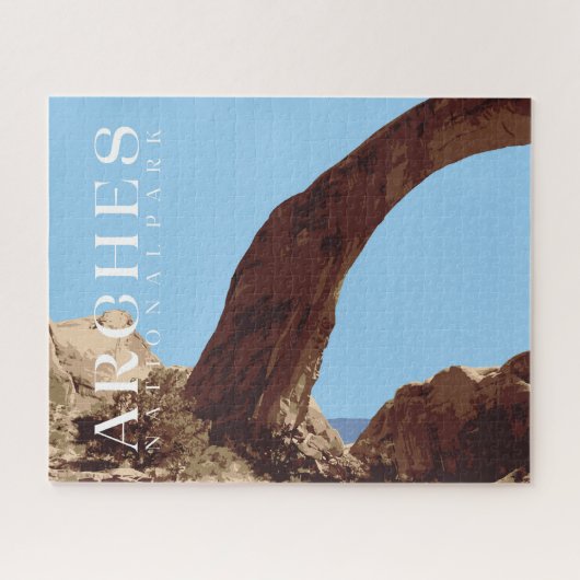 Arches Jigsaw Puzzle, Nationalpark Puzzle (Horizontal)