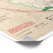 Arches Kartenplakat Poster (Ecke)