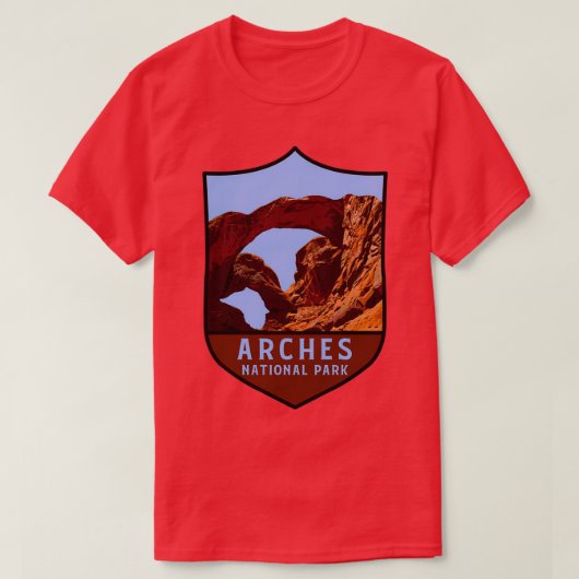 Arches national park 43 T-Shirt (Design vorne)