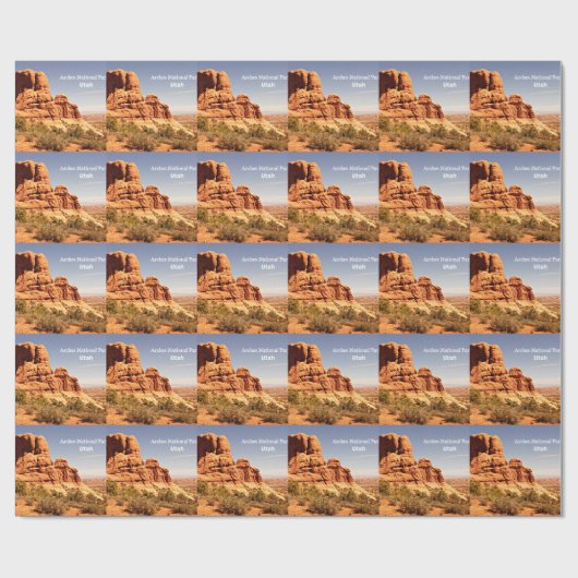 Arches National Park, ABER Geschenkpapier (Flach)