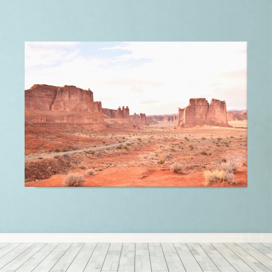 Arches National Park After the Storm Leinwanddruck (Insitu (Holzboden))