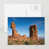 Arches National Park - Balanced Rock Postcard Postkarte (Vorne/Hinten)