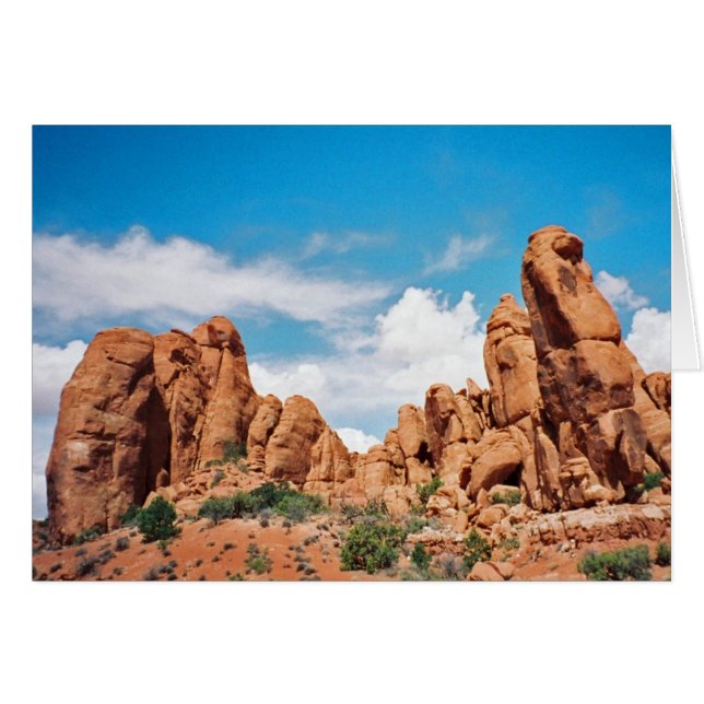 Arches National Park Card (Vorderseite (Horizontal))
