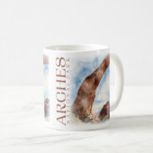 Arches National Park Coffee Tasse (VorderseiteRechts)