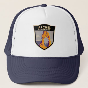 Arches National Park Delikater Arch Vintage Truckerkappe