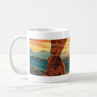 Arches National Park Lagerfeuer-Tasse Kaffeetasse