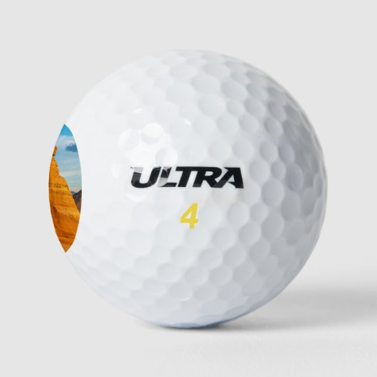 Arches National Park MOAB Utah Golfball (Logo)