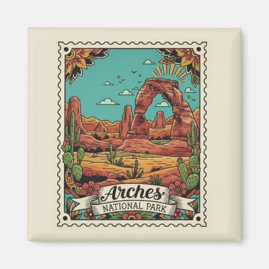 Arches National Park Moab Utah Magnet (Vorne)