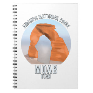 Arches National Park Moab Utah Notizblock