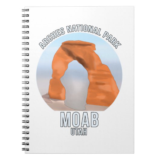 Arches National Park Moab Utah Notizblock (Vorderseite)