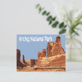 Arches National Park, Moab Utah Postcard Postkarte (Stehend Vorderseite)