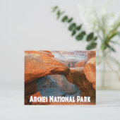 Arches National Park, Moab Utah Postcard Postkarte (Stehend Vorderseite)