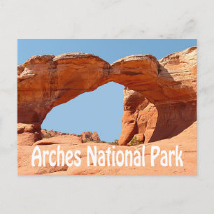 Arches National Park, Moab Utah Postcard Postkarte