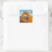 Arches National Park MOAB Utah Quadratischer Aufkleber (Tasche)