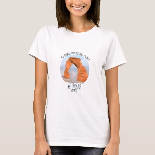 Arches National Park Moab Utah T-Shirt (Vorderseite)