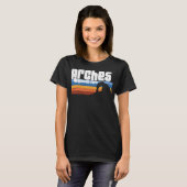 Arches National Park Moab Utah Urlaub Retro T-Shirt (Vorne ganz)