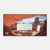 Arches National Park & Monogram Schreibtischunterlage (Tastatur & Maus)