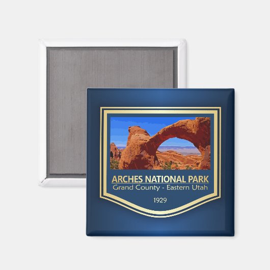 Arches National Park (PF2) Magnet (Vorderseite/Rückseite)