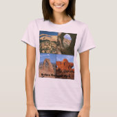 Arches National Park Sandstone Aches Collage T-Shirt (Vorderseite)